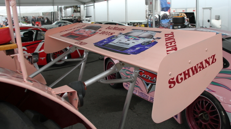 When you have a GT1 wing sitting around that’s worth three times what you paid for the tractor, why not add an active aero system to the tractor?